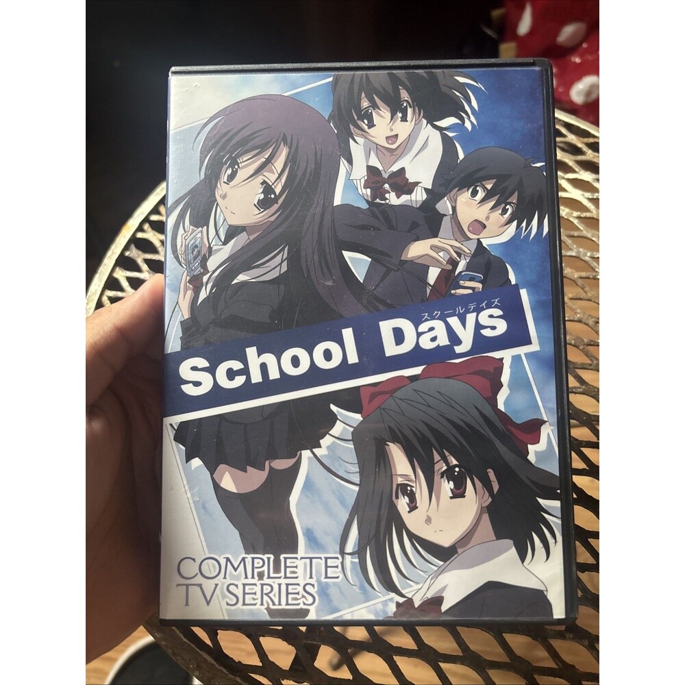 School Days: Complete TV Series (DVD, 2007) Anime